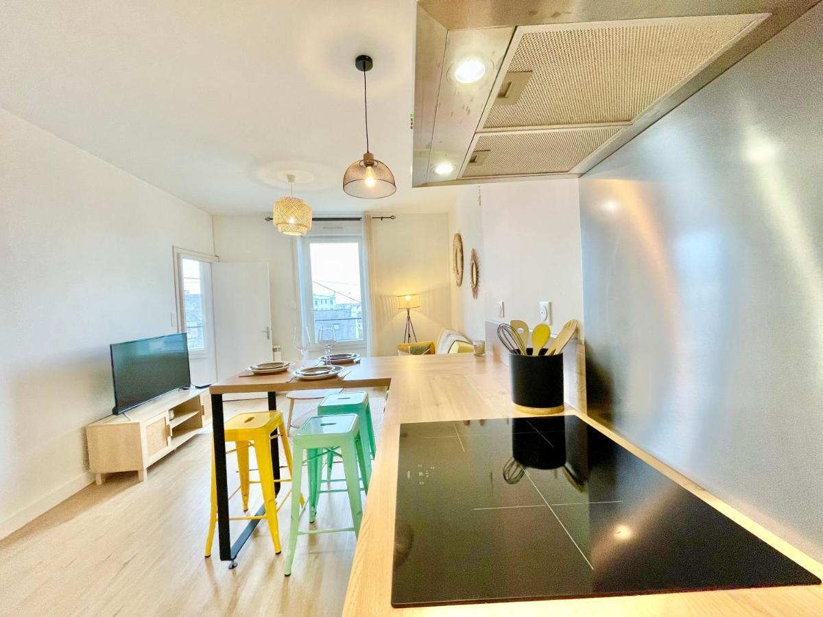 Brest - Le Gestin - Appartements - Lumineux - Tout Confort - Fibre Internet Exteriör bild